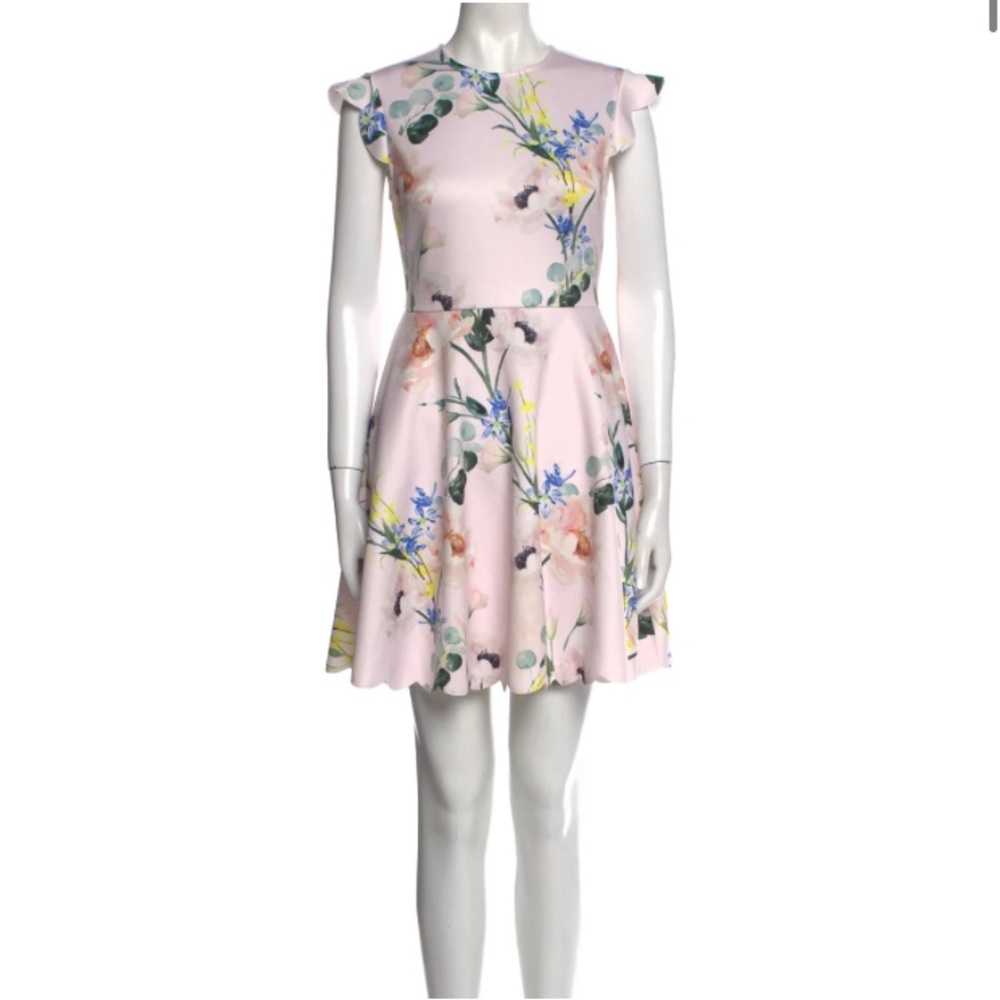 Look like Barbie with your very own Ted Baker London floral pink dress!